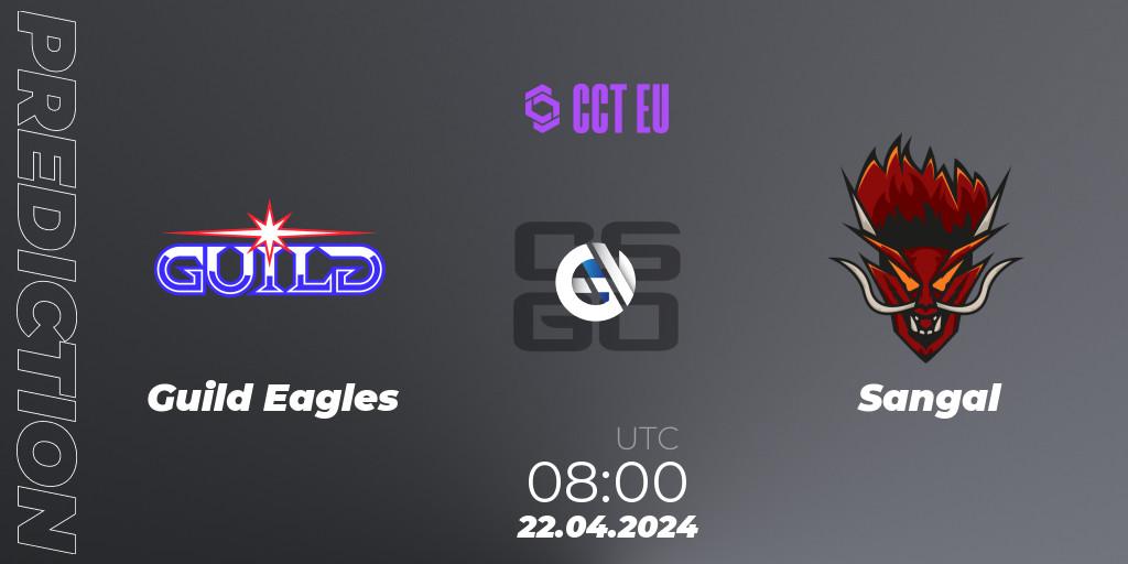 Prognose für das Spiel Guild Eagles VS Sangal. 22.04.24. CS2 (CS:GO) - CCT Season 2 Europe Series 1