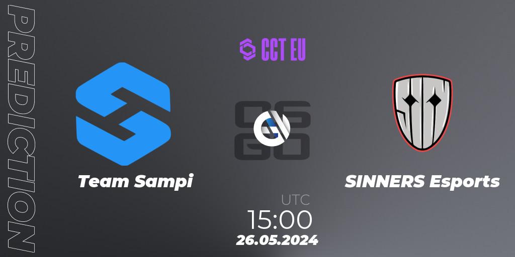 Prognose für das Spiel Team Sampi VS SINNERS Esports. 26.05.2024 at 15:00. Counter-Strike (CS2) - CCT Season 2 Europe Series 4