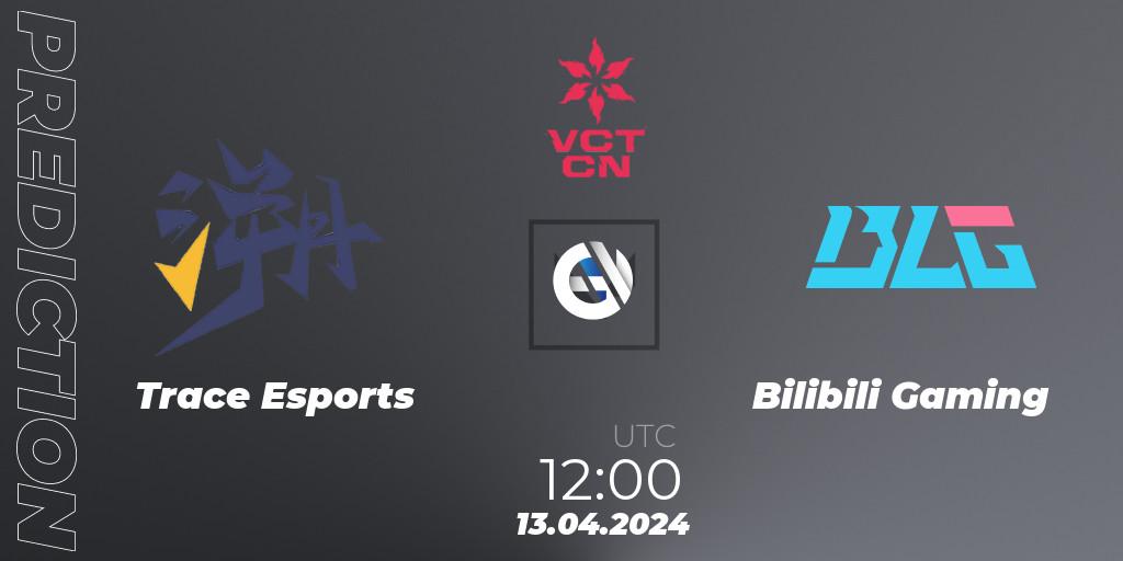 Prognose für das Spiel Trace Esports VS Bilibili Gaming. 13.04.24. VALORANT - VALORANT Champions Tour China 2024: Stage 1 - Group Stage