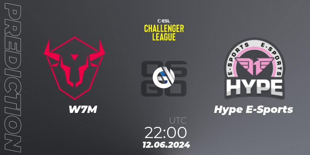 Prognose für das Spiel W7M VS Hype E-Sports. 12.06.2024 at 22:00. Counter-Strike (CS2) - ESL Challenger League Season 47 Relegation: South America