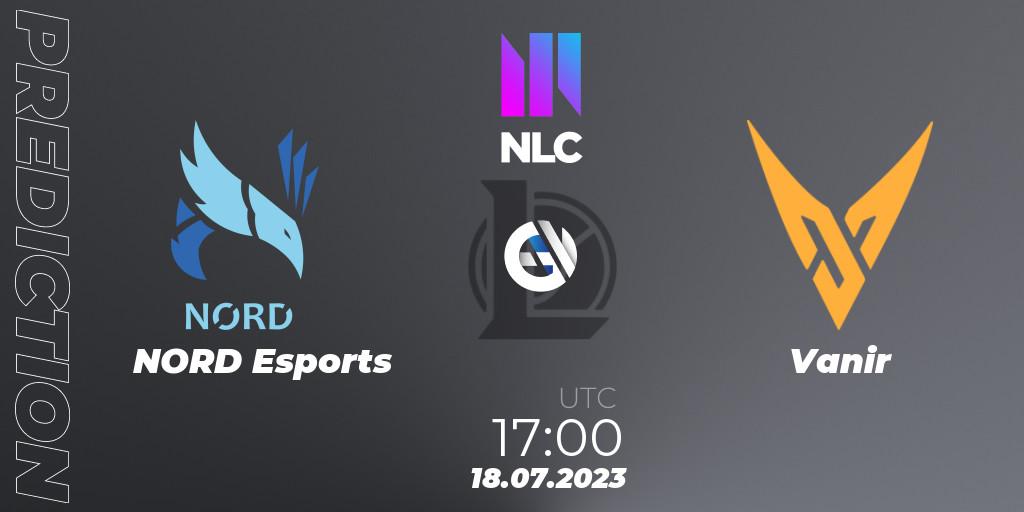 Prognose für das Spiel NORD Esports VS Vanir. 18.07.23. LoL - NLC Summer 2023 - Group Stage