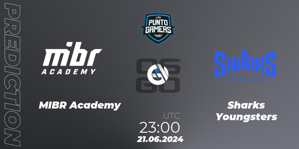 Prognose für das Spiel MIBR Academy VS Sharks Youngsters. 21.06.2024 at 23:00. Counter-Strike (CS2) - Punto Gamers Cup 2024