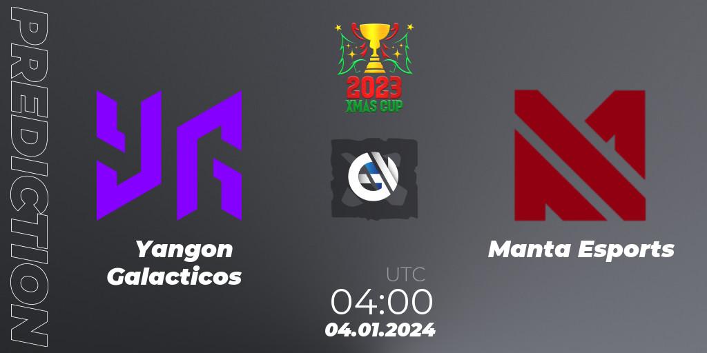 Prognose für das Spiel Yangon Galacticos VS Manta Esports. 08.01.2024 at 10:16. Dota 2 - Xmas Cup 2023