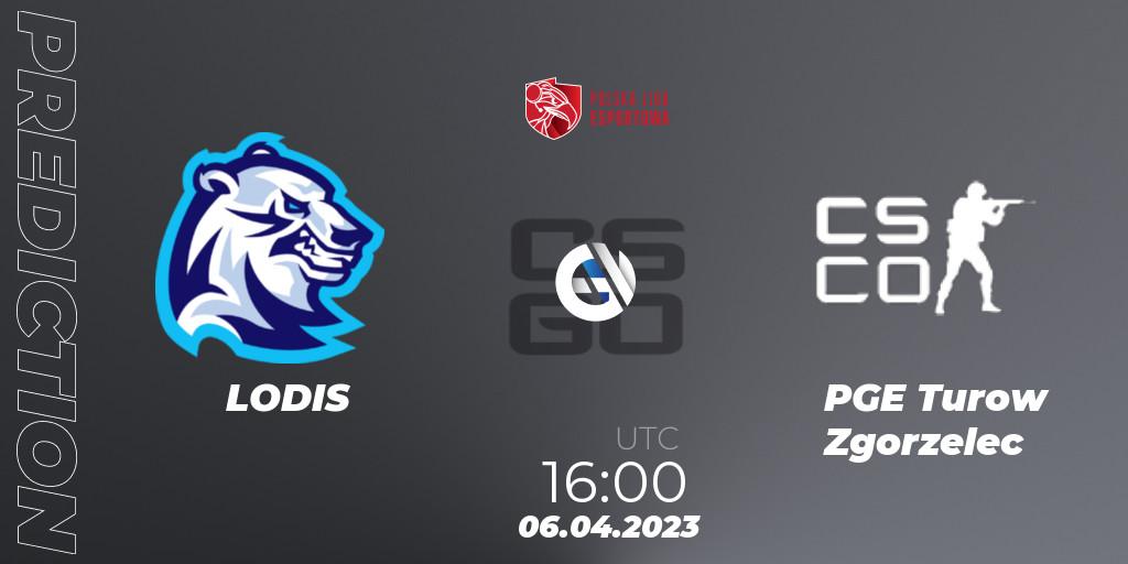 Prognose für das Spiel LODIS VS PGE Turow Zgorzelec. 06.04.2023 at 16:00. Counter-Strike (CS2) - Polska Liga Esportowa 2023: Split #1