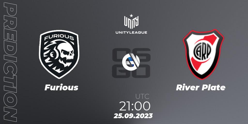 Prognose für das Spiel Furious VS River Plate. 25.09.23. CS2 (CS:GO) - LVP Unity League Argentina 2023