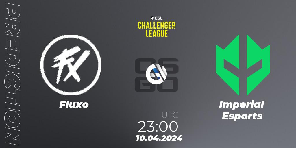 Prognose für das Spiel Fluxo VS Imperial Esports. 10.04.24. CS2 (CS:GO) - ESL Challenger League Season 47: South America