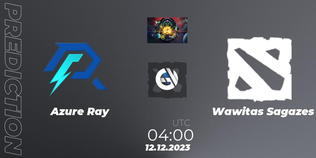Prognose für das Spiel Azure Ray VS Wawitas Sagazes. 12.12.23. Dota 2 - ESL One - Kuala Lumpur 2023