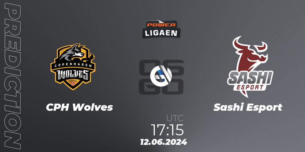 Prognose für das Spiel CPH Wolves VS Sashi Esport. 12.06.2024 at 17:15. Counter-Strike (CS2) - Dust2.dk Ligaen Season 26