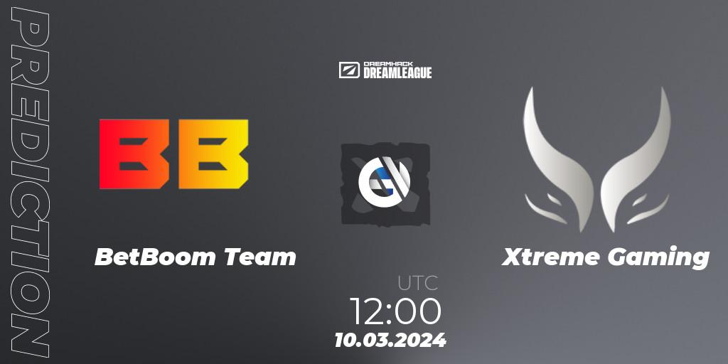 Prognose für das Spiel BetBoom Team VS Xtreme Gaming. 10.03.24. Dota 2 - DreamLeague Season 22
