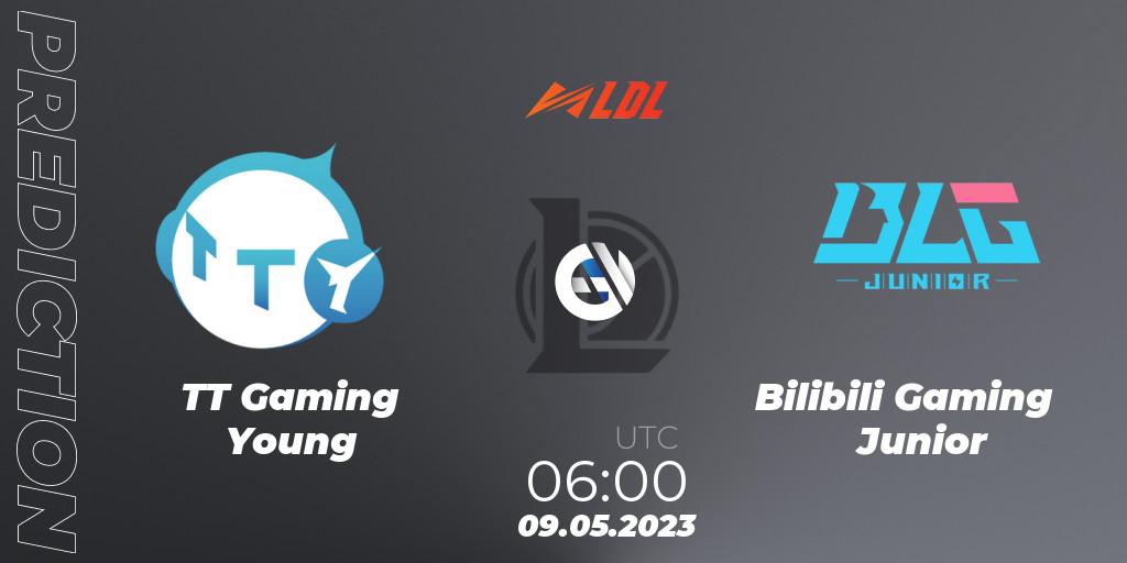 Prognose für das Spiel TT Gaming Young VS Bilibili Gaming Junior. 09.05.2023 at 06:00. LoL - LDL 2023 - Regular Season - Stage 2