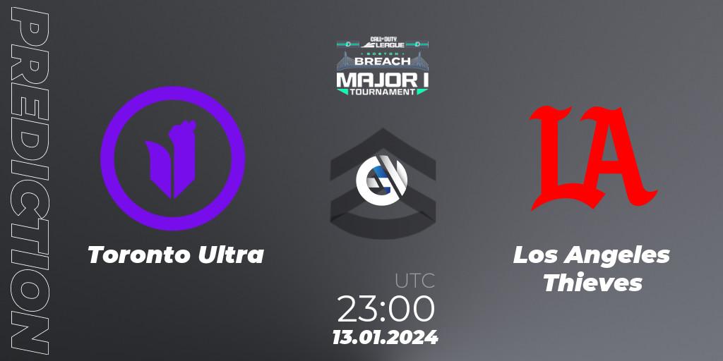 Prognose für das Spiel Toronto Ultra VS Los Angeles Thieves. 13.01.2024 at 23:00. Call of Duty - Call of Duty League 2024: Stage 1 Major Qualifiers