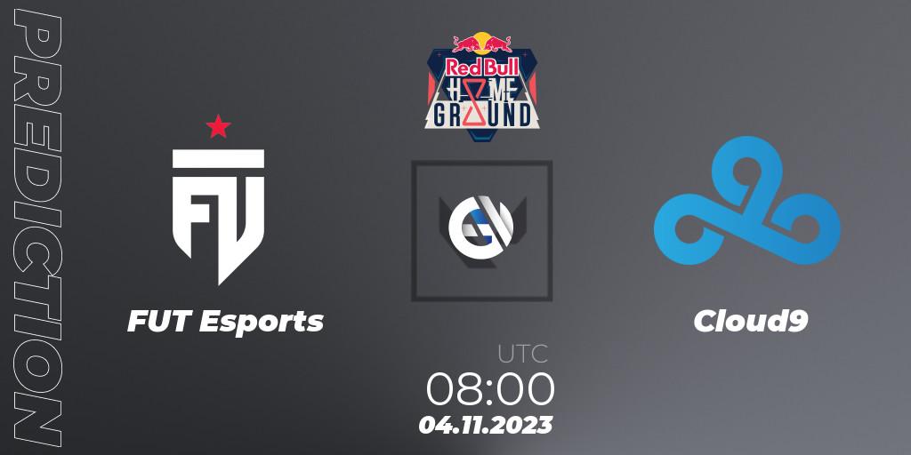 Prognose für das Spiel FUT Esports VS Cloud9. 04.11.23. VALORANT - Red Bull Home Ground #4