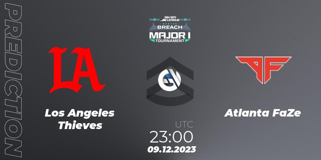 Prognose für das Spiel Los Angeles Thieves VS Atlanta FaZe. 11.12.2023 at 00:00. Call of Duty - Call of Duty League 2024: Stage 1 Major Qualifiers