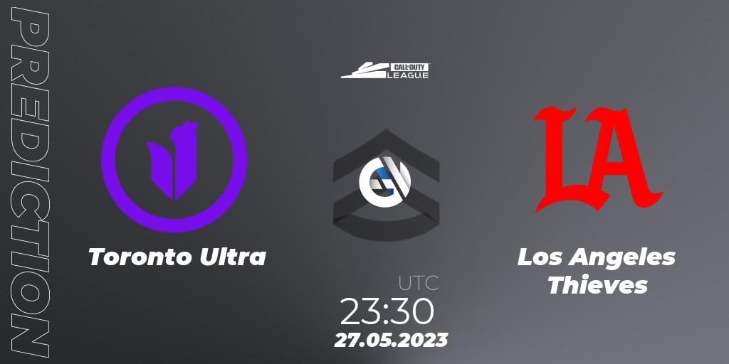 Prognose für das Spiel Toronto Ultra VS Los Angeles Thieves. 27.05.2023 at 23:30. Call of Duty - Call of Duty League 2023: Stage 5 Major