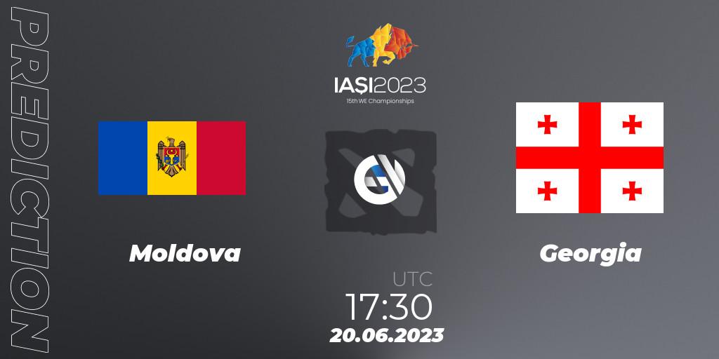 Prognose für das Spiel Moldova VS Georgia. 20.06.2023 at 19:24. Dota 2 - IESF Europe B Qualifier 2023