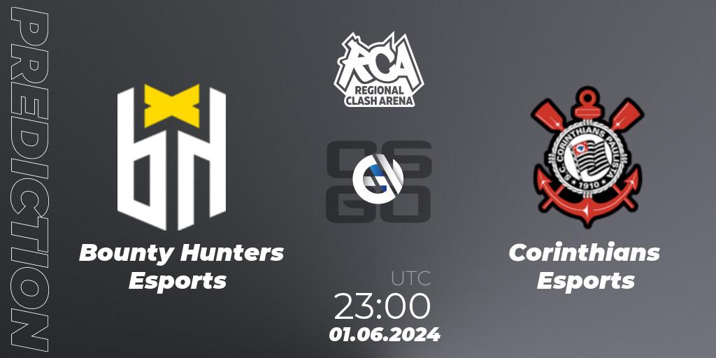 Prognose für das Spiel Bounty Hunters Esports VS Corinthians Esports. 01.06.2024 at 23:00. Counter-Strike (CS2) - Regional Clash Arena South America: Closed Qualifier
