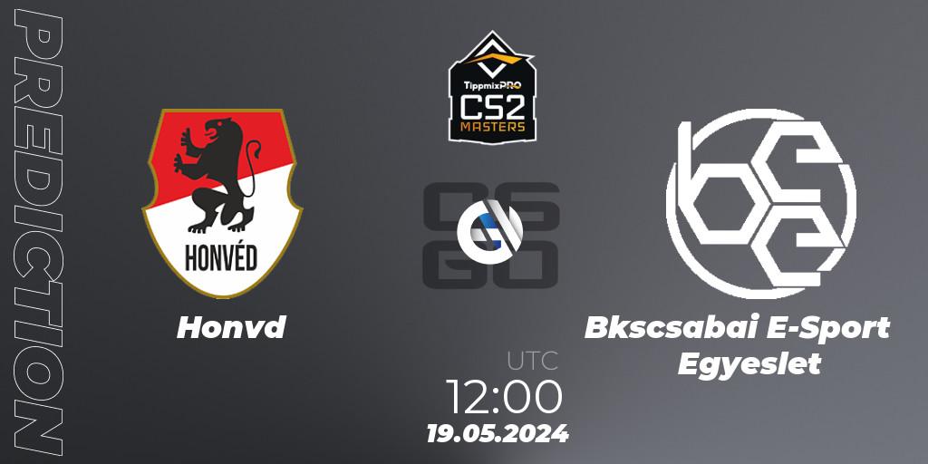 Prognose für das Spiel Honvéd VS Békéscsabai E-Sport Egyesület. 19.05.2024 at 16:00. Counter-Strike (CS2) - TippmixPro Masters Spring 2024: Online Stage