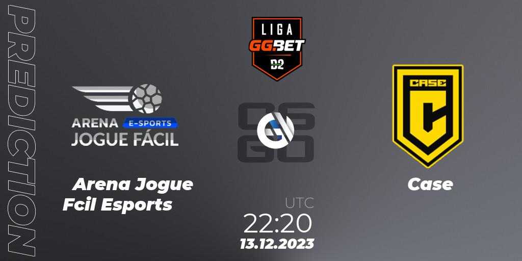 Prognose für das Spiel Arena Jogue Fácil Esports VS Case. 13.12.23. CS2 (CS:GO) - Dust2 Brasil Liga Season 2