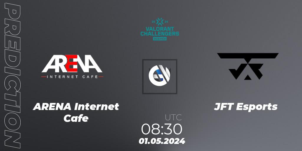 Prognose für das Spiel ARENA Internet Cafe VS JFT Esports. 01.05.2024 at 08:30. VALORANT - VALORANT Challengers 2024 Oceania: Split 1
