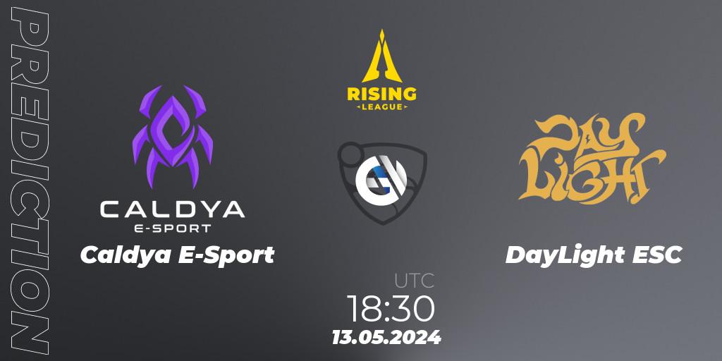 Prognose für das Spiel Caldya E-Sport VS DayLight ESC. 13.05.2024 at 18:25. Rocket League - Rising League 2024 — Split 1 — Main Event