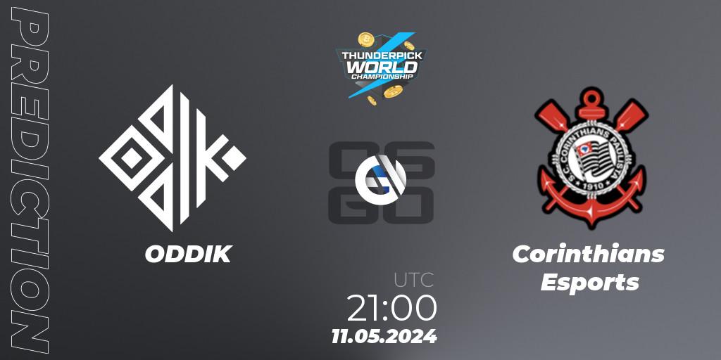 Prognose für das Spiel ODDIK VS Corinthians Esports. 11.05.2024 at 21:00. Counter-Strike (CS2) - Thunderpick World Championship 2024: South American Series #1