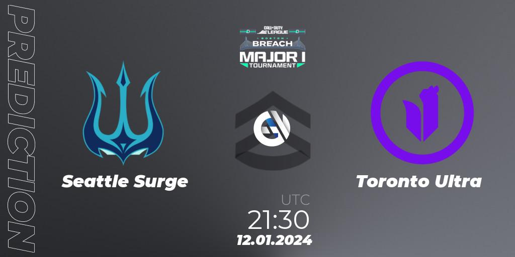 Prognose für das Spiel Seattle Surge VS Toronto Ultra. 12.01.2024 at 21:30. Call of Duty - Call of Duty League 2024: Stage 1 Major Qualifiers