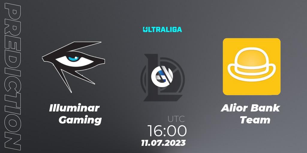 Prognose für das Spiel Illuminar Gaming VS Alior Bank Team. 11.07.23. LoL - Ultraliga Season 10 2023 Regular Season