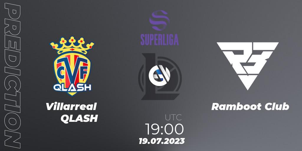 Prognose für das Spiel Villarreal QLASH VS Ramboot Club. 19.07.2023 at 18:00. LoL - LVP Superliga 2nd Division 2023 Summer