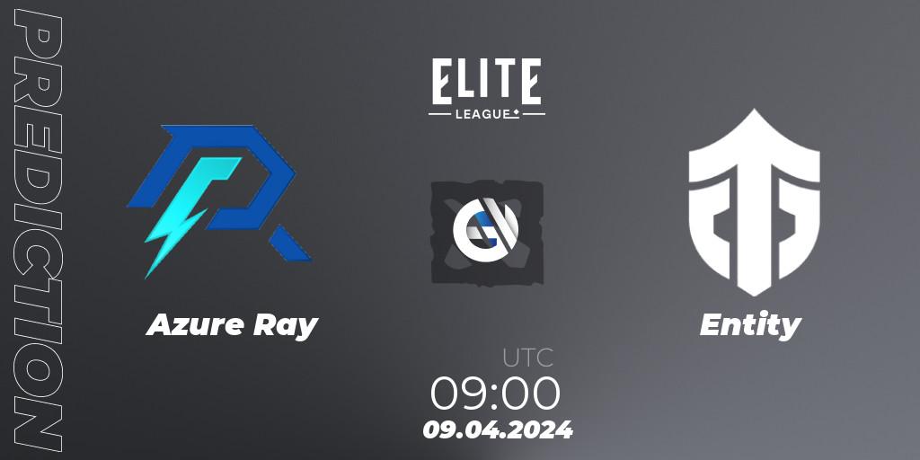 Prognose für das Spiel Azure Ray VS Entity. 09.04.24. Dota 2 - Elite League: Round-Robin Stage