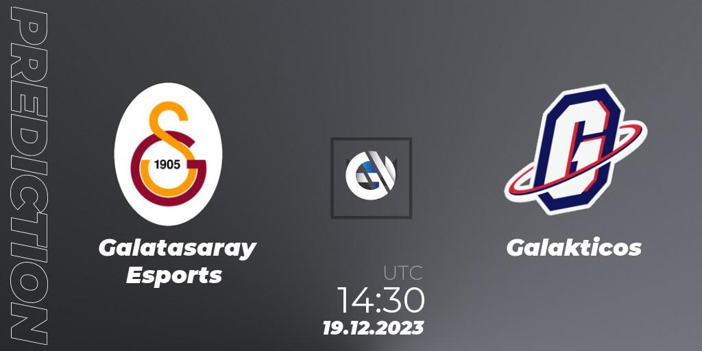 Prognose für das Spiel Galatasaray Esports VS Galakticos. 19.12.2023 at 14:30. VALORANT - Open Fire All Stars 2023