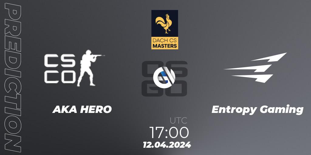 Prognose für das Spiel AKA HERO VS Entropy Gaming. 10.04.24. CS2 (CS:GO) - DACH CS Masters Season 1: Division 2