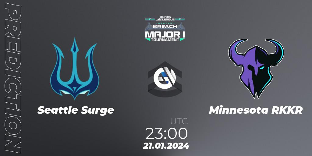 Prognose für das Spiel Seattle Surge VS Minnesota RØKKR. 20.01.2024 at 23:00. Call of Duty - Call of Duty League 2024: Stage 1 Major Qualifiers