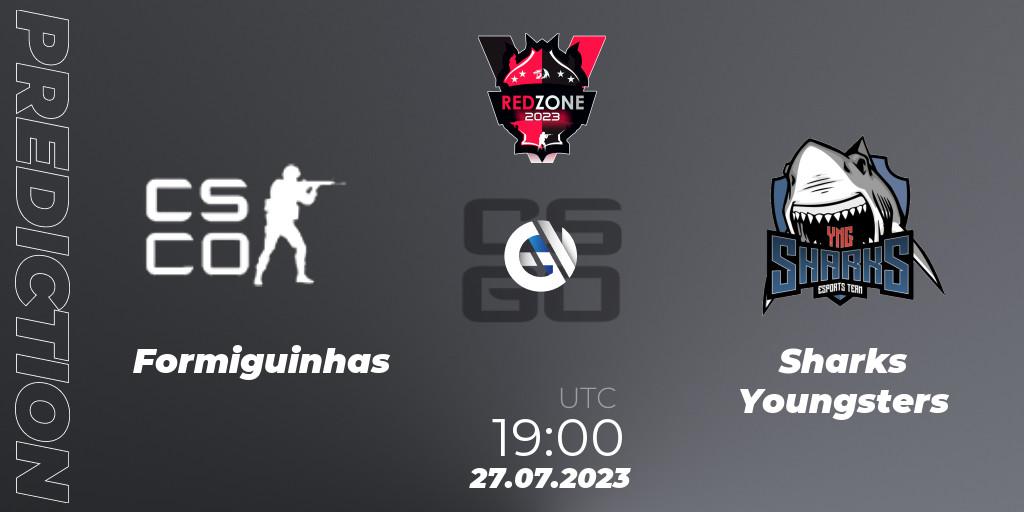 Prognose für das Spiel Formiguinhas VS Sharks Youngsters. 27.07.23. CS2 (CS:GO) - RedZone PRO League Season 5