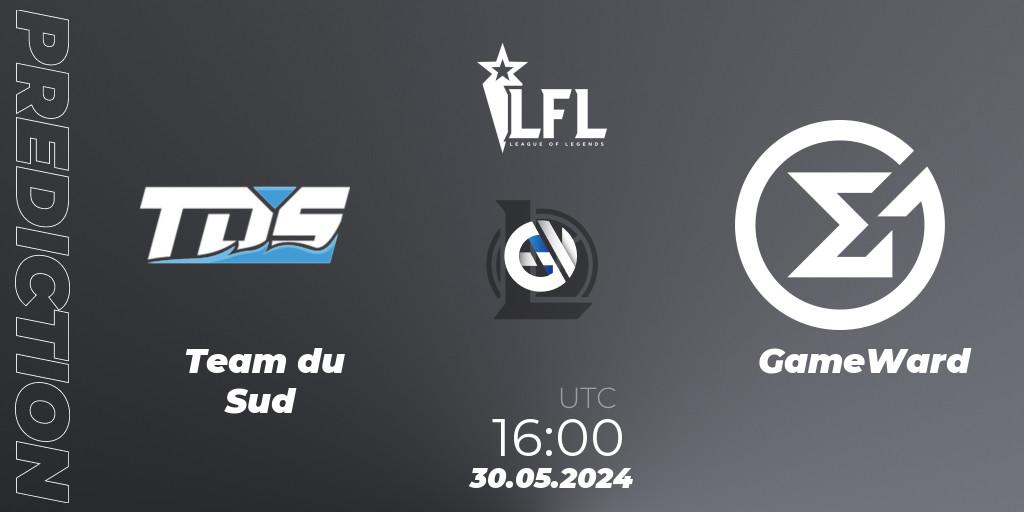 Prognose für das Spiel Team du Sud VS GameWard. 30.05.2024 at 16:00. LoL - LFL Summer 2024