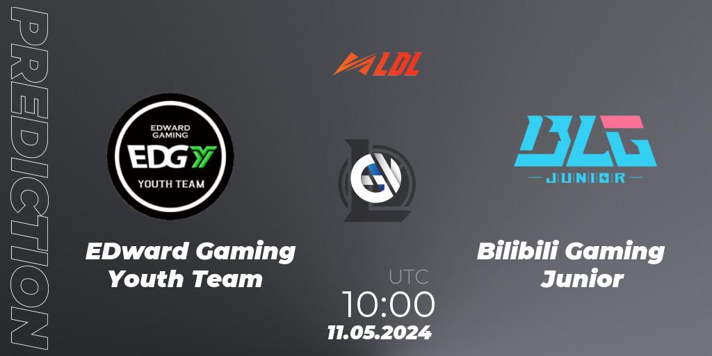 Prognose für das Spiel EDward Gaming Youth Team VS Bilibili Gaming Junior. 11.05.2024 at 10:00. LoL - LDL 2024 - Stage 2