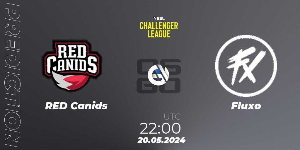 Prognose für das Spiel RED Canids VS Fluxo. 20.05.2024 at 22:00. Counter-Strike (CS2) - ESL Challenger League Season 47: South America