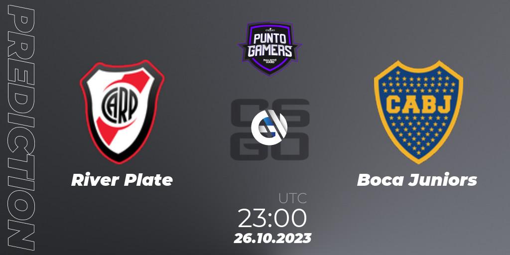 Prognose für das Spiel River Plate VS Boca Juniors. 26.10.23. CS2 (CS:GO) - Punto Gamers Cup 2023