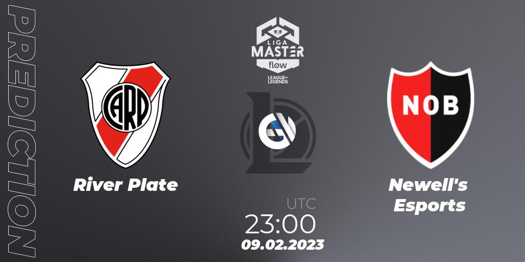 Prognose für das Spiel River Plate VS Newell's Esports. 09.02.23. LoL - Liga Master Opening 2023 - Group Stage