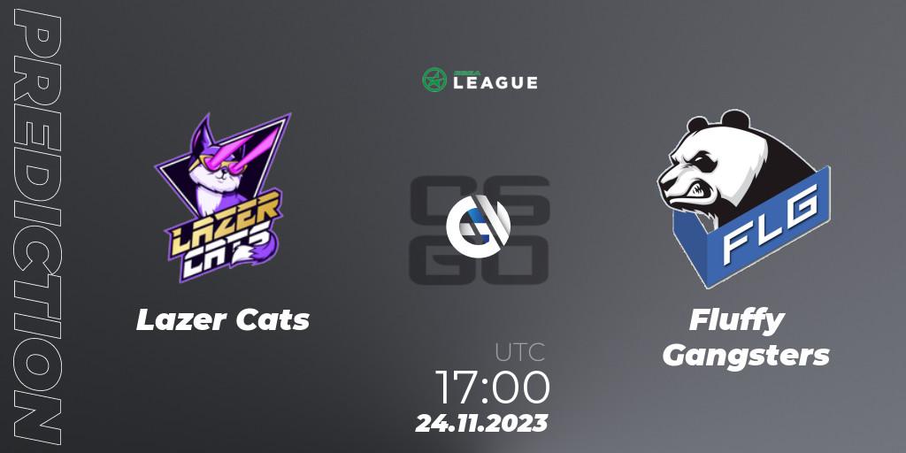 Prognose für das Spiel Lazer Cats VS Fluffy Gangsters. 24.11.23. CS2 (CS:GO) - ESEA Season 47: Advanced Division - Europe