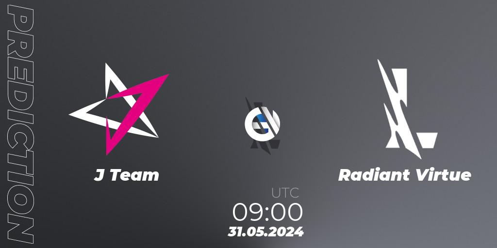 Prognose für das Spiel J Team VS Radiant Virtue. 31.05.2024 at 09:00. Wild Rift - Wild Rift Super League Summer 2024 - 5v5 Tournament Group Stage