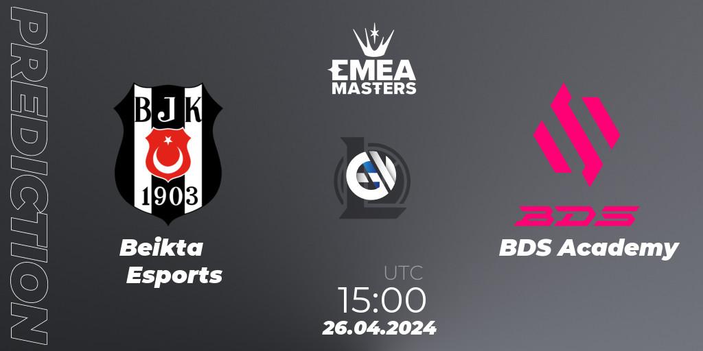 Prognose für das Spiel Beşiktaş Esports VS BDS Academy. 26.04.24. LoL - EMEA Masters Spring 2024 - Playoffs