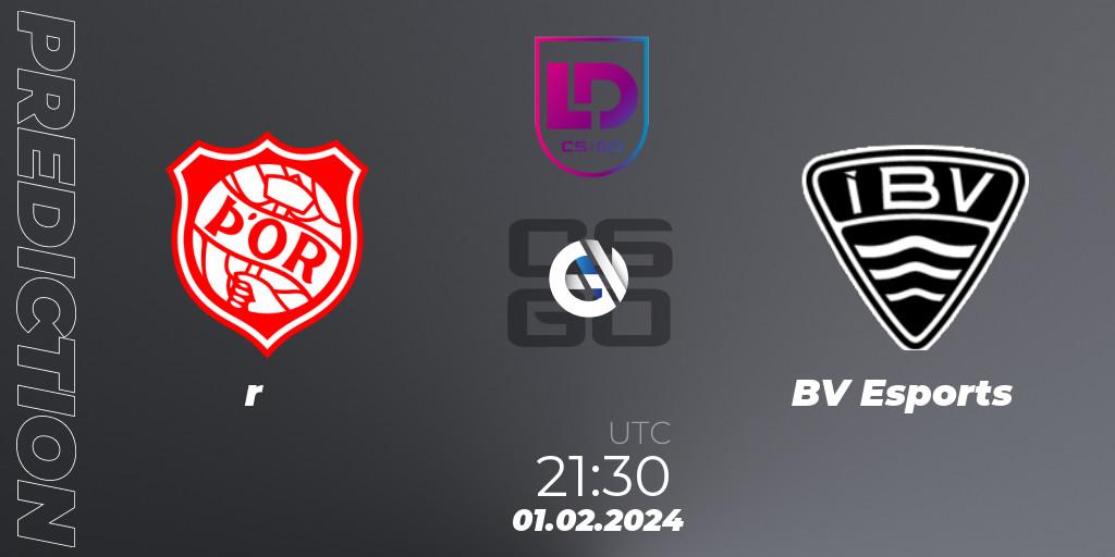 Prognose für das Spiel Þór VS ÍBV Esports. 01.02.24. CS2 (CS:GO) - Icelandic Esports League Season 8: Regular Season