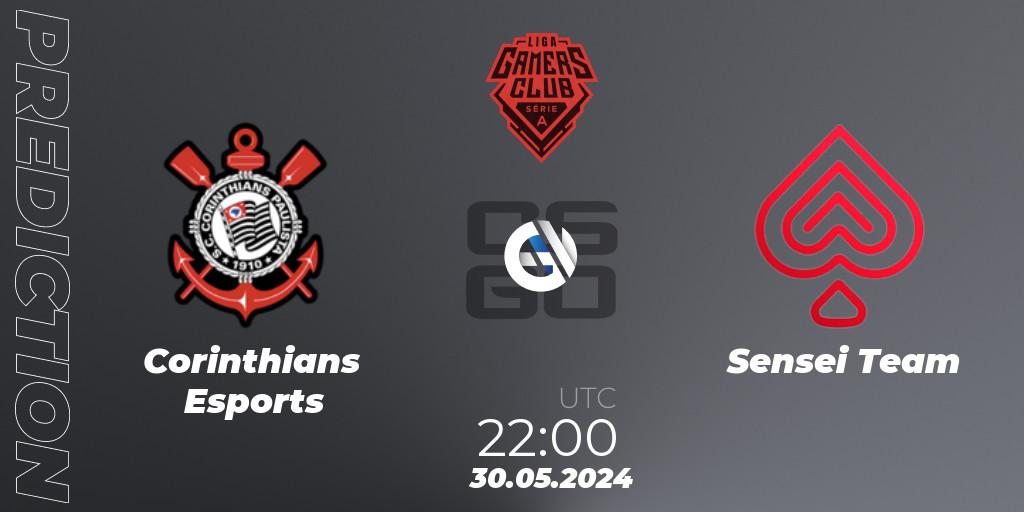 Prognose für das Spiel Corinthians Esports VS Sensei Team. 30.05.2024 at 22:30. Counter-Strike (CS2) - Gamers Club Liga Série A: May 2024