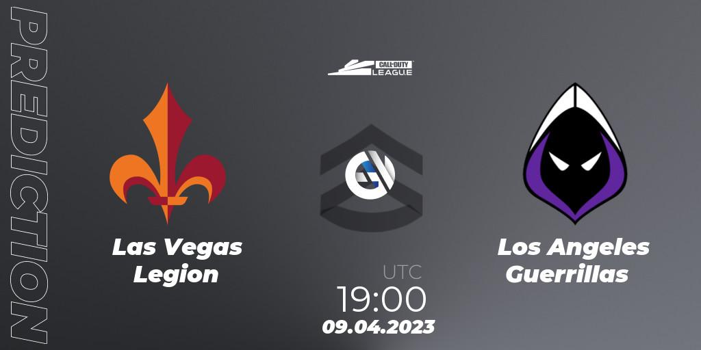 Prognose für das Spiel Las Vegas Legion VS Los Angeles Guerrillas. 09.04.2023 at 19:00. Call of Duty - Call of Duty League 2023: Stage 4 Major Qualifiers