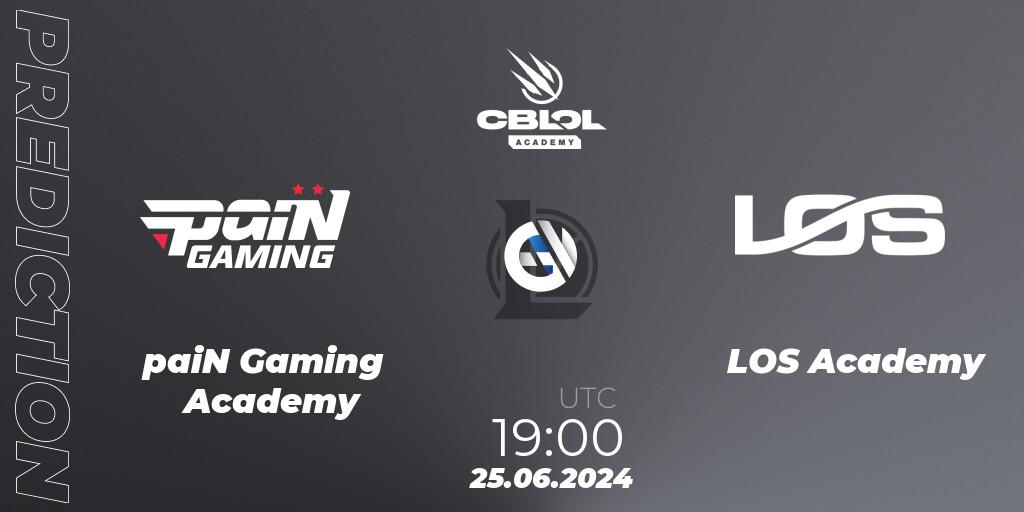 Prognose für das Spiel paiN Gaming Academy VS LOS Academy. 25.06.2024 at 19:00. LoL - CBLOL Academy 2024
