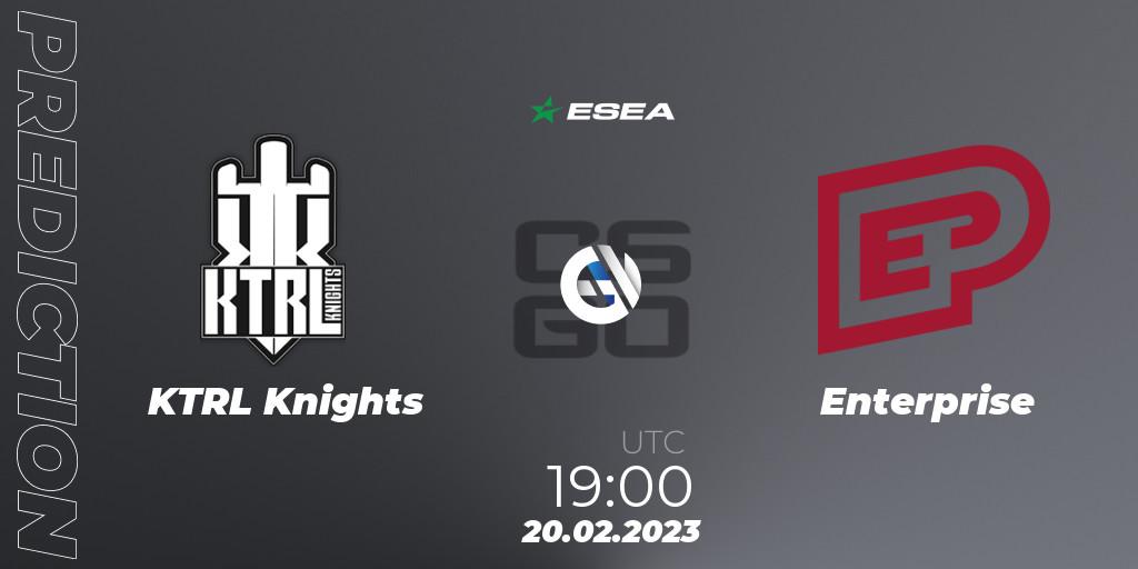 Prognose für das Spiel Juggernauts VS Enterprise. 20.02.23. CS2 (CS:GO) - ESEA Season 44: Advanced Division - Europe