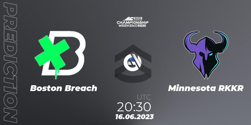 Prognose für das Spiel Boston Breach VS Minnesota RØKKR. 16.06.2023 at 20:30. Call of Duty - Call of Duty League Championship 2023