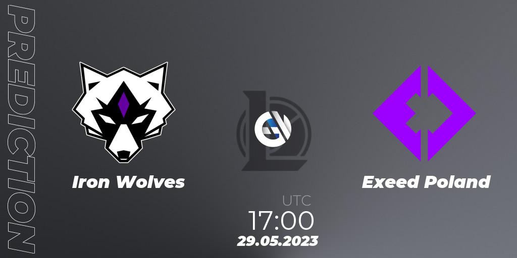 Prognose für das Spiel Iron Wolves VS Exeed Poland. 29.05.23. LoL - Ultraliga Season 10 2023 Regular Season