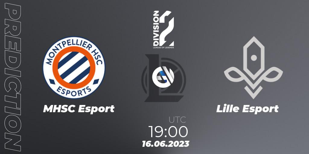 Prognose für das Spiel MHSC Esport VS Lille Esport. 16.06.2023 at 19:00. LoL - LFL Division 2 Summer 2023 - Group Stage