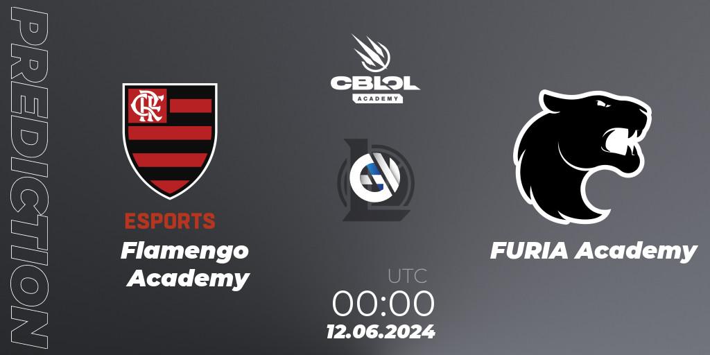 Prognose für das Spiel Flamengo Academy VS FURIA Academy. 12.06.2024 at 00:00. LoL - CBLOL Academy 2024